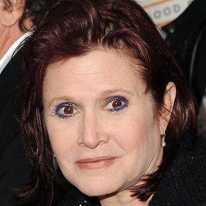 Carrie Fisher at age 54