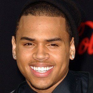 Chris Brown at age 18