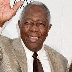 Hank Aaron at age 79