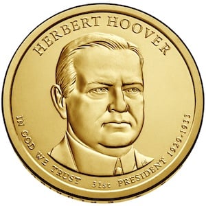 Herbert Hoover Headshot 5 of 5