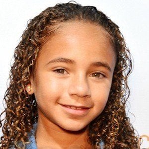 Jaliyah Manuel at age 8