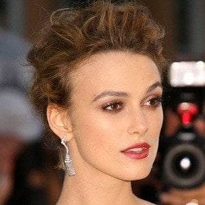 Keira Knightley at age 21