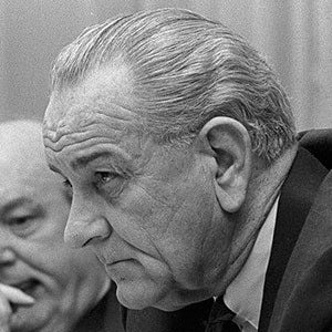 Lyndon B. Johnson Headshot 6 of 10