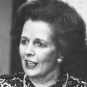 Margaret Thatcher Headshot 3 of 9