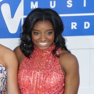 Simone Biles at age 19