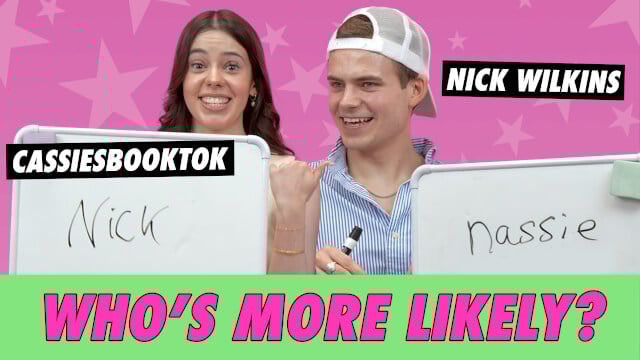 Cassiesbooktok vs. Nick Wilkins - Who's More Likely