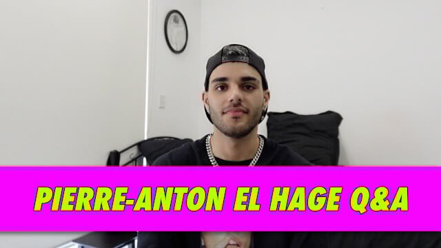 Pierre-Anton El Hage Q&A